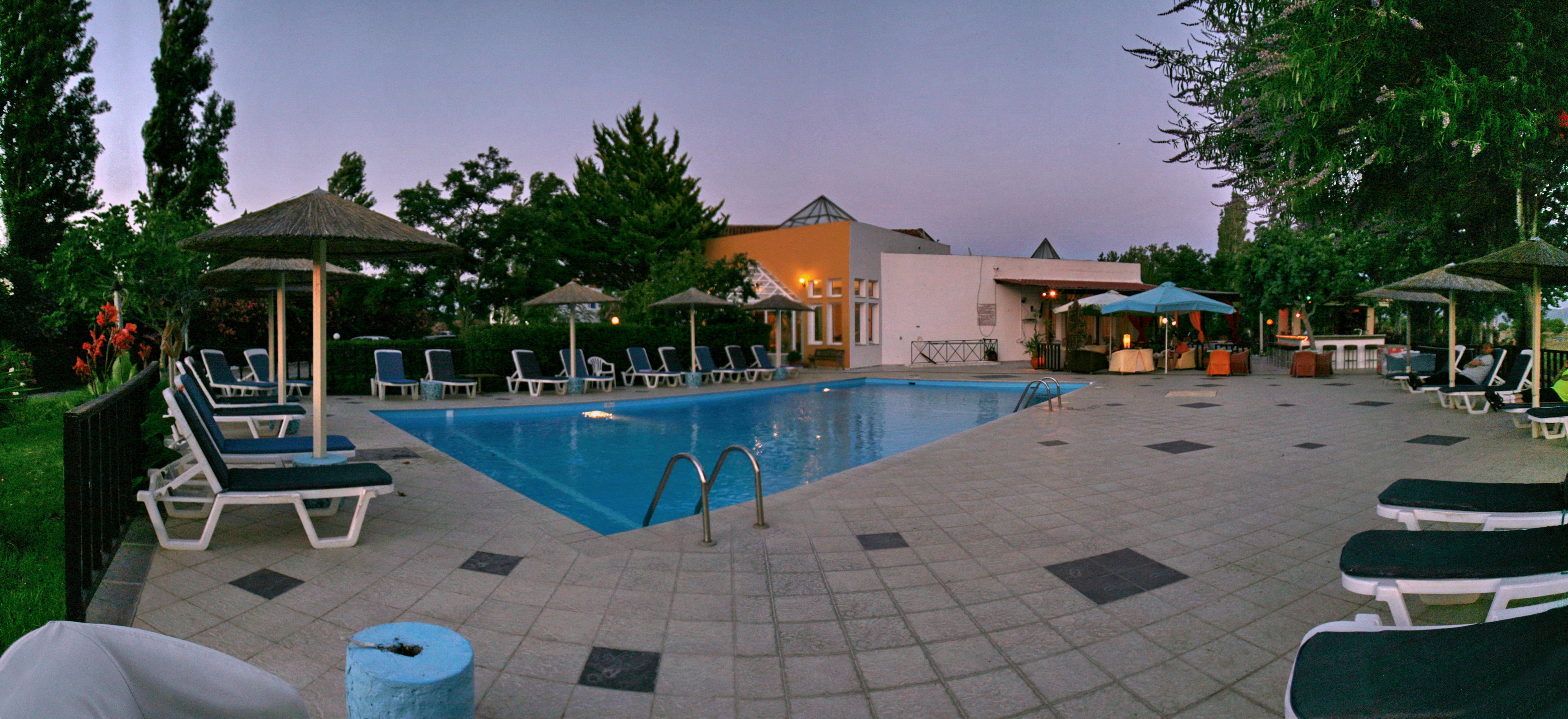 Aegeon Hotel Szkála Kalonísz Kültér fotó